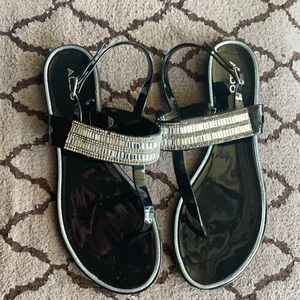 Aldo Jelly Sandals size 9